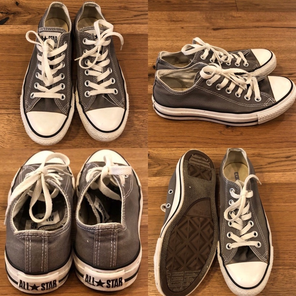 Grey Converse size 6.5